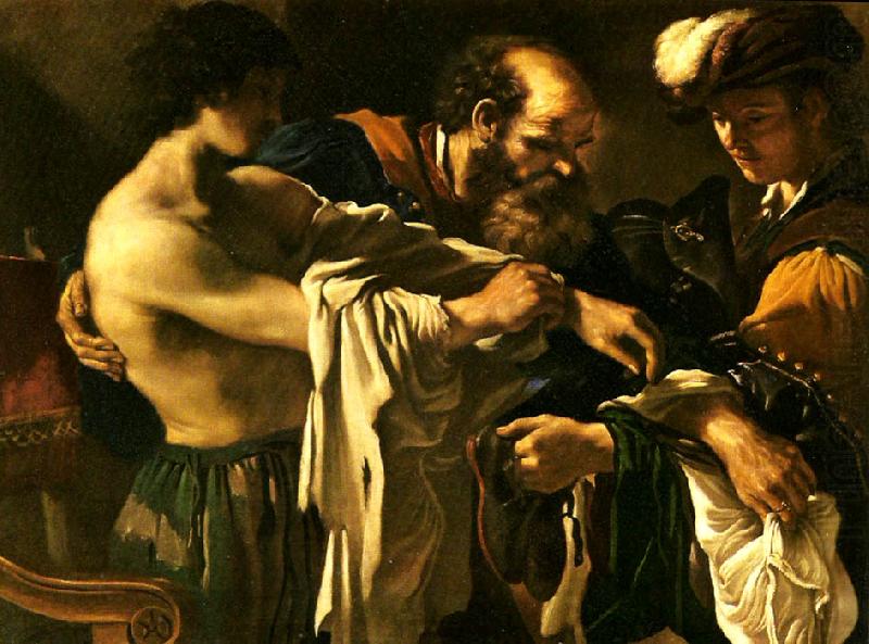 den forlorade sonens aterkomst, Giovanni Francesco  Guercino